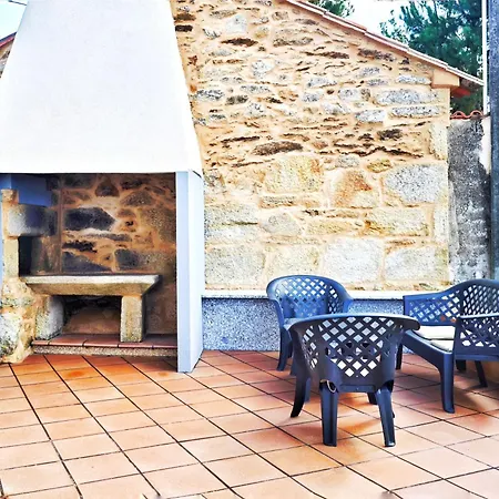 Desconectaengalicia Casa Vidal Lanzada Con Vistas Al Mar 度假居 桑亨霍