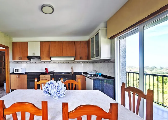 Desconectaengalicia Casa Vidal Lanzada Con Vistas Al Mar *